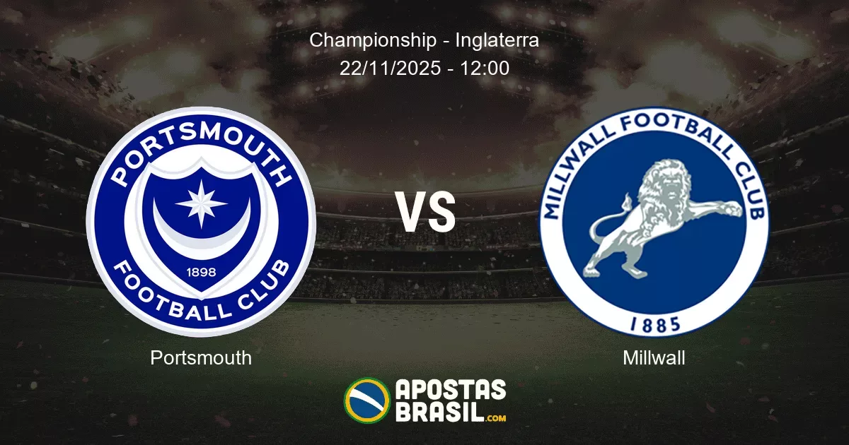 Portsmouth Millwall Championship Inglaterra 22112025 1200