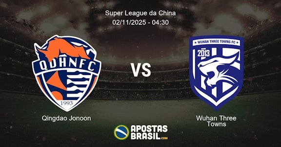 Qingdao Jonoon Wuhan Three Towns Super League da China 02112025 0430