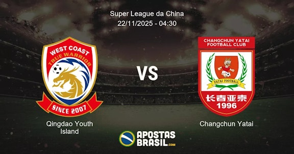 Qingdao Youth Island Changchun Yatai Super League da China 22112025 0430