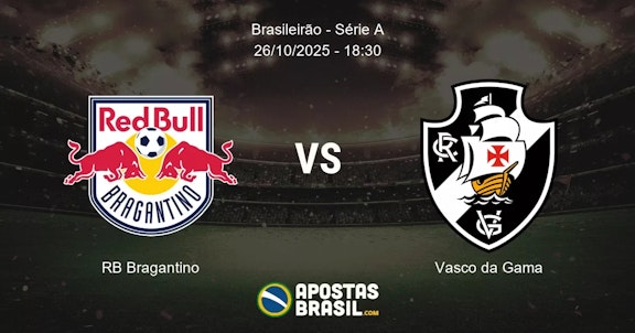 RB Bragantino Vasco da Gama Brasileiro Srie A 26102025 1830