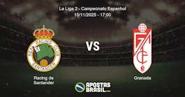 Racing de Santander Granada La Liga 2 Campeonato Espanhol 15112025 1700