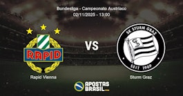 Rapid Vienna Sturm Graz Bundesliga Campeonato Austraco 02112025 1300