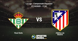 Real Betis Atltico de Madrid La Liga Campeonato Espanhol 27102025 1700