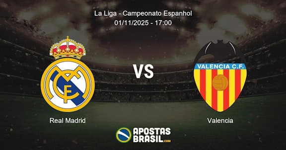 Real Madrid Valencia La Liga Campeonato Espanhol 01112025 1700