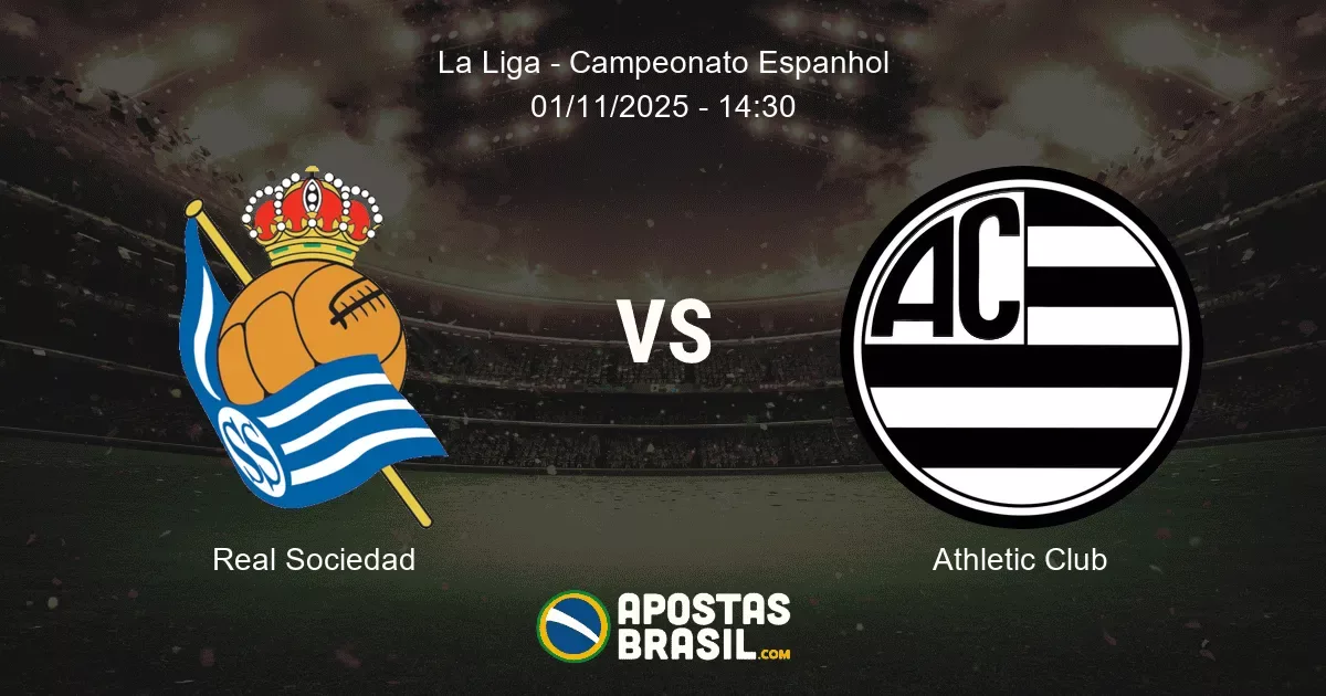 Real Sociedad Athletic Club La Liga Campeonato Espanhol 01112025 1430