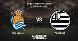 Real Sociedad Athletic Club La Liga Campeonato Espanhol 01112025 1430