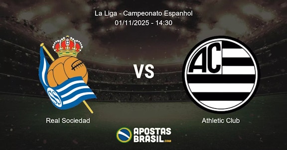 Real Sociedad Athletic Club La Liga Campeonato Espanhol 01112025 1430