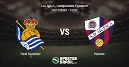 Real Sociedad II Huesca La Liga 2 Campeonato Espanhol 05112025 1600