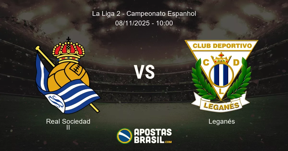 Real Sociedad II Legans La Liga 2 Campeonato Espanhol 08112025 1000