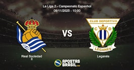 Real Sociedad II Legans La Liga 2 Campeonato Espanhol 08112025 1000