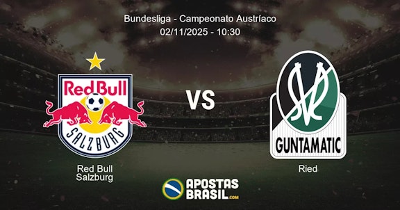 Red Bull Salzburg Ried Bundesliga Campeonato Austraco 02112025 1030