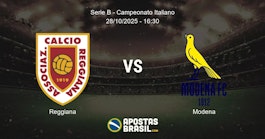 Reggiana Modena Serie B Campeonato Italiano 28102025 1630