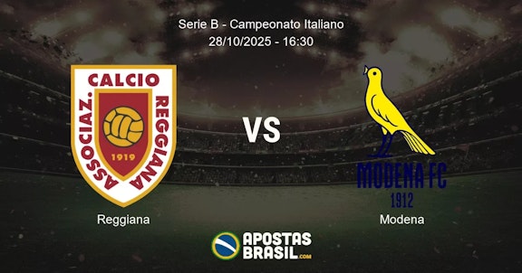 Reggiana Modena Serie B Campeonato Italiano 28102025 1630