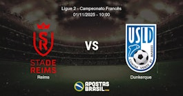 Reims Dunkerque Ligue 2 Campeonato Francs 01112025 1000