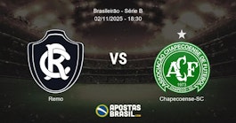 Remo Chapecoense SC Brasileiro Srie B 02112025 1830