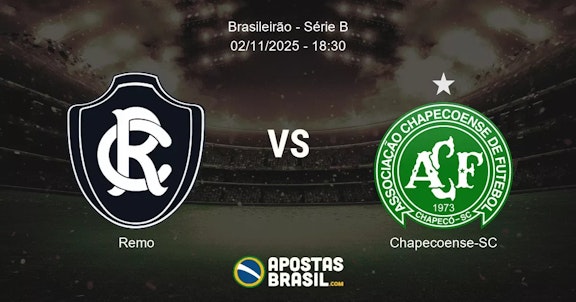 Remo Chapecoense SC Brasileiro Srie B 02112025 1830