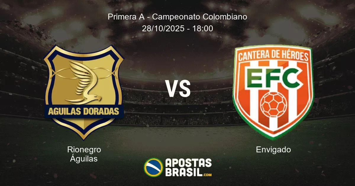 Rionegro guilas Envigado Primera A Campeonato Colombiano 28102025 1800