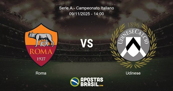 Roma Udinese Serie A Campeonato Italiano 09112025 1400