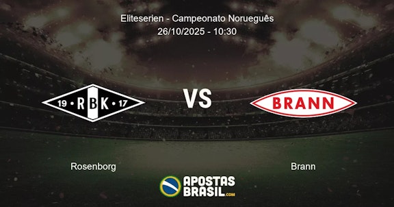 Rosenborg Brann Eliteserien Campeonato Noruegus 26102025 1030
