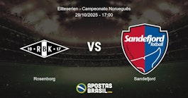Rosenborg Sandefjord Eliteserien Campeonato Noruegus 29102025 1700