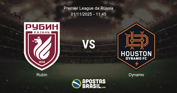 Rubin Dynamo Premier League da Rssia 01112025 1145