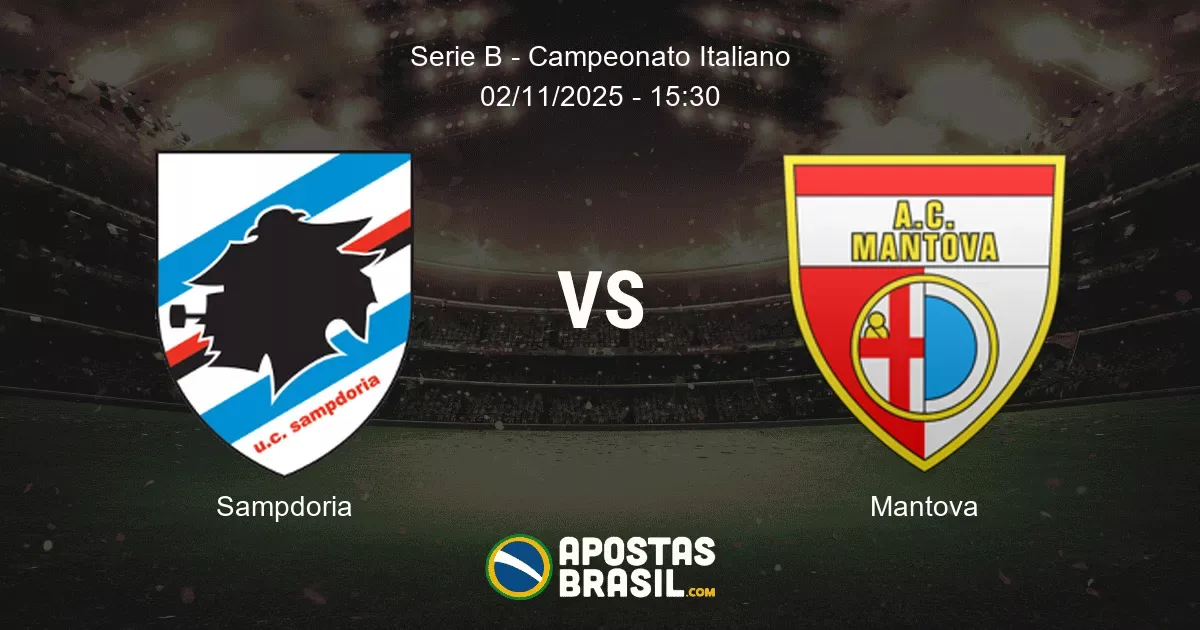 Sampdoria Mantova Serie B Campeonato Italiano 02112025 1530