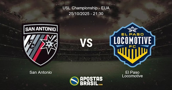 San Antonio El Paso Locomotive USL Championship EUA 25102025 2130