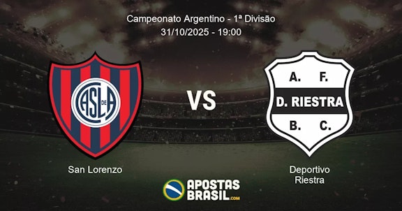 San Lorenzo Deportivo Riestra Campeonato Argentino 1 Diviso 31102025 1900