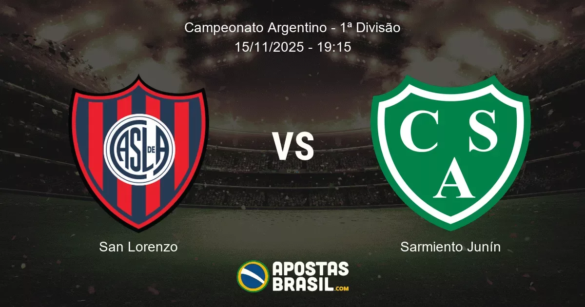 San Lorenzo Sarmiento Junn Campeonato Argentino 1 Diviso 15112025 1915