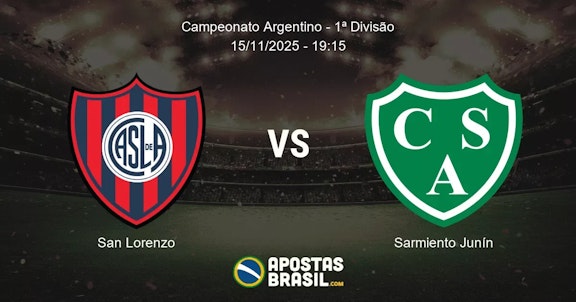 San Lorenzo Sarmiento Junn Campeonato Argentino 1 Diviso 15112025 1915
