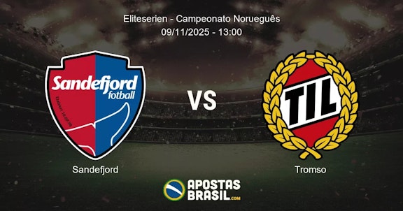 Sandefjord Tromso Eliteserien Campeonato Noruegus 09112025 1300