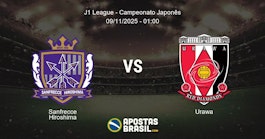 Sanfrecce Hiroshima Urawa J1 League Campeonato Japons 09112025 0100