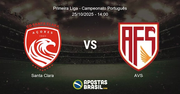 Santa Clara AVS Primeira Liga Campeonato Portugus 25102025 1400