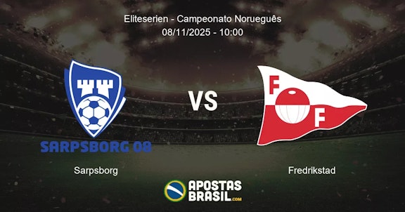Sarpsborg Fredrikstad Eliteserien Campeonato Noruegus 08112025 1000