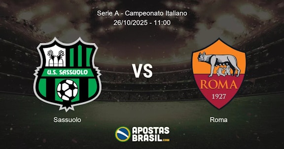 Sassuolo Roma Serie A Campeonato Italiano 26102025 1100