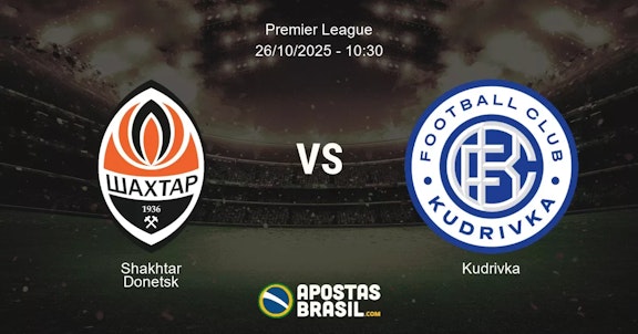 Shakhtar Donetsk Kudrivka Premier League 26102025 1030