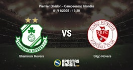 Shamrock Rovers Sligo Rovers Premier Division Campeonato Irlands 01112025 1330