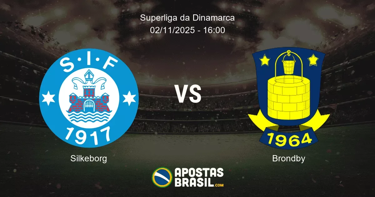 Silkeborg Brondby Superliga da Dinamarca 02112025 1600