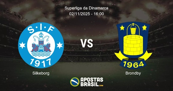 Silkeborg Brondby Superliga da Dinamarca 02112025 1600