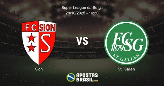 Sion St Gallen Super League da Sua 28102025 1630