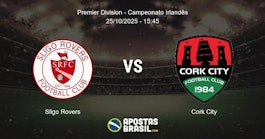 Sligo Rovers Cork City Premier Division Campeonato Irlands 25102025 1545
