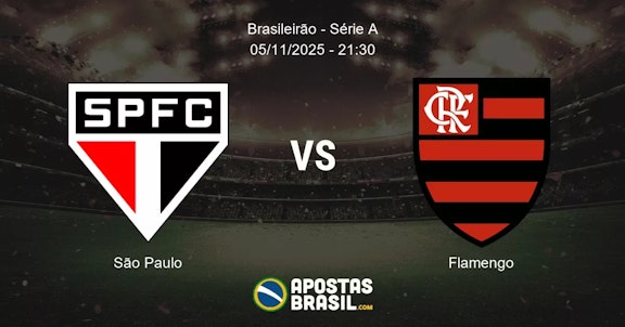 So Paulo Flamengo Brasileiro Srie A 05112025 2130