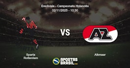 Sparta Rotterdam Alkmaar Eredivisie Campeonato Holands 02112025 1030