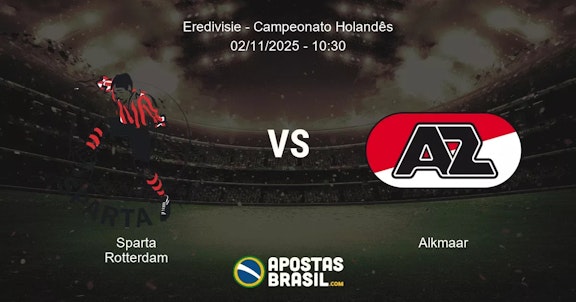 Sparta Rotterdam Alkmaar Eredivisie Campeonato Holands 02112025 1030