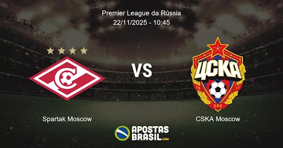 Spartak Moscow CSKA Moscow Premier League da Rssia 22112025 1045