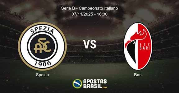 Spezia Bari Serie B Campeonato Italiano 07112025 1630