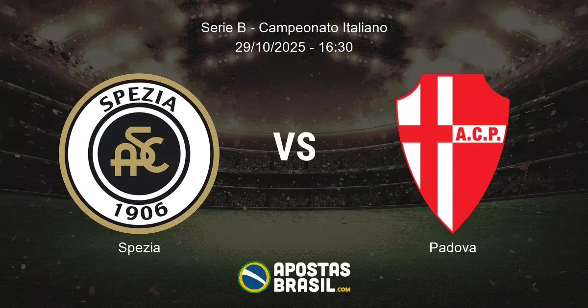 Spezia Padova Serie B Campeonato Italiano 29102025 1630