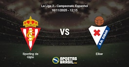 Sporting de Gijn Eibar La Liga 2 Campeonato Espanhol 16112025 1215