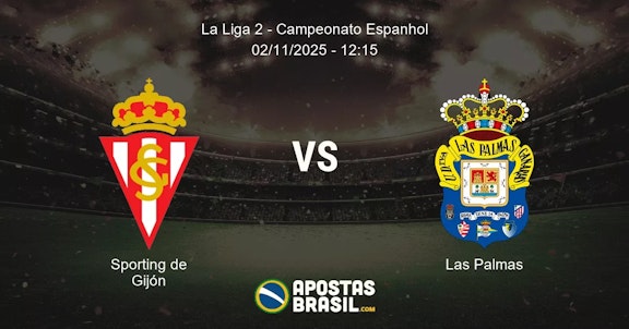 Sporting de Gijn Las Palmas La Liga 2 Campeonato Espanhol 02112025 1215