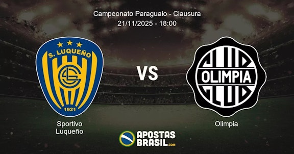 Sportivo Luqueo Olimpia Campeonato Paraguaio Clausura 21112025 1800